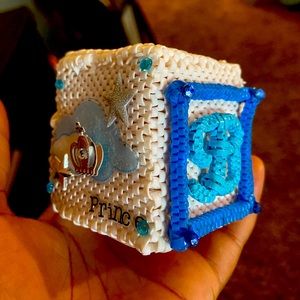 Custom made baby blocks display